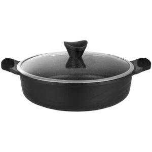 تابه دودسته سایز28 اوشن رنگ مشکی