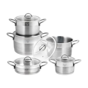 سرويس10پارچه استيل ويژن مات