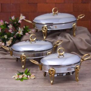 سافینوکس سوفله بیضی بزرگ دو رنگ نگین