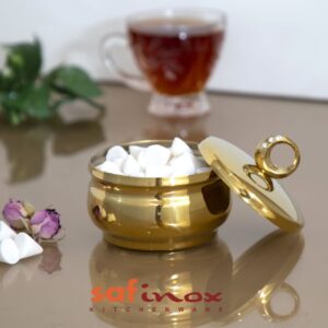 سافینوکس قندان دو رنگ نگین