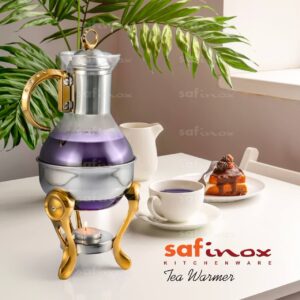 سافینوکس قهوه جوش دو رنگ نگین